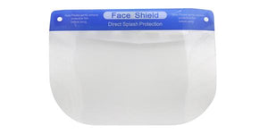 HD Transparent Protective Face Shields - Case of 100 Shields